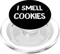 I Smell cookies Funny Food Lover Design Tees Mugs and Decor PopSockets PopGrip for MagSafe