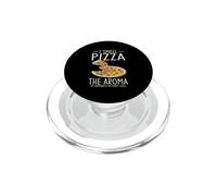 I Smell Pizza Pizza Lover Quote Aroma Happiness Every Slice PopSockets PopGrip for MagSafe