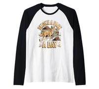I Smoke a Pack a Day Coyote Hunting Predator Raglan Baseball Tee
