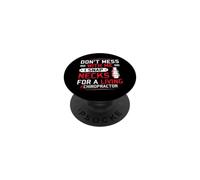 I Snap Necks For A Living Chiropractor Saying Chiropractic PopSockets Adhesive PopGrip