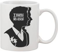 I Solemnly Swear That I'm Up to No Good Weasley Twins Ceramic Mug White