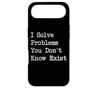 I Solve Problems You Don’t Know Exist Funny Quotes Case for iPhone Air