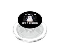 I Solved It The Answer Is Penguin Math Teacher Math Lover PopSockets PopGrip for MagSafe