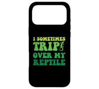 I sometimes trip over my reptile Case for iPhone 17 Pro Max