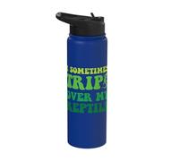 I Sometimes Trip Over My Reptile Stainless Steel Insulated Water Bottle