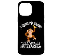 I spank my monkey What is your super power? Case for iPhone 13 Pro Max