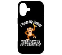 I spank my monkey What is your super power? Case for iPhone 17