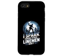 I Spark Where Other Linemen Won’t Case for iPhone SE (2020) / 7 / 8