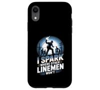 I Spark Where Other Linemen Won’t Case for iPhone XR