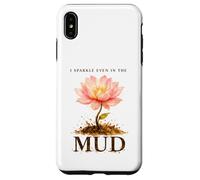 I Sparkle Even in The Mud Funny Mudding Princess Muddy Run Case for iPhone XS Max
