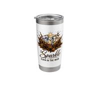 I Sparkle Even in The Mud Run Princess Mudding Team Racing Stainless Steel Insulated Tumbler