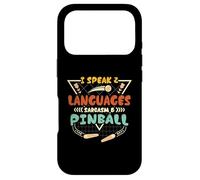 I speak 2 languages sarcasm & Pinball Case for iPhone 17 Pro