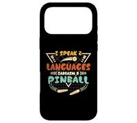 I speak 2 languages sarcasm & Pinball Case for iPhone 17 Pro Max