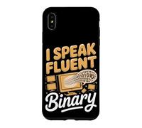 I Speak Fluent Binary Computer Teacher Coding Case for iPhone XS Max