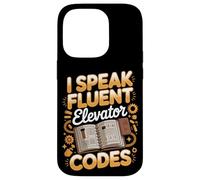 I Speak Fluent Elevator Codes Elevator Installer Case for iPhone 14 Pro