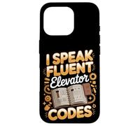 I Speak Fluent Elevator Codes Elevator Installer Case for iPhone 16 Pro