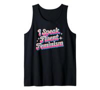 I Speak Fluent Feminism Funny Feminist Empowerment Tank Top