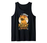 I Speak Fluent French Bulldog Frenchie Tank Top