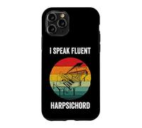 I Speak Fluent Harpsichord | Vintage keyboard Instrument Case for iPhone 11 Pro
