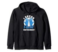 I Speak Fluent Instrument Funny Sterile Processing Zip Hoodie