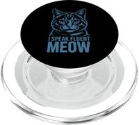 I Speak Fluent Meow PopSockets PopGrip for MagSafe