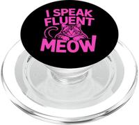 I Speak Fluent Meow PopSockets PopGrip for MagSafe