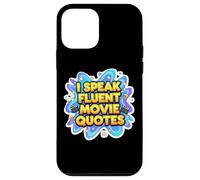 I Speak Fluent Movie Quotes Funny Film Buff Cinema Lover Gag Case for iPhone 12 mini
