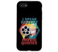 I Speak Fluent Movie Quotes Funny Retro Vintage Movie Lover Case for iPhone SE (2020) / 7 / 8