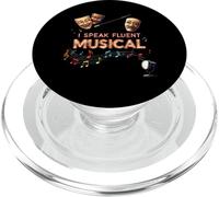I Speak Fluent Musical Theater Broadway Show Design PopSockets PopGrip for MagSafe