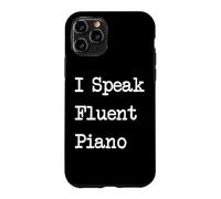I Speak Fluent Piano | Music Keyboard Instrument Case for iPhone 11 Pro