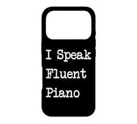 I Speak Fluent Piano | Music Keyboard Instrument Case for iPhone 17 Pro