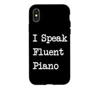 I Speak Fluent Piano | Music Keyboard Instrument Case for iPhone X/XS
