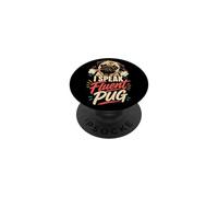 I Speak Fluent Pug - Pug Lover PopSockets Adhesive PopGrip
