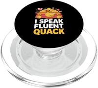 I Speak Fluent Quack Cute Funny Duck PopSockets PopGrip for MagSafe