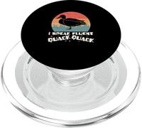 I Speak Fluent Quack Quack Waterfowl Hunting A Duck Hunter PopSockets PopGrip for MagSafe