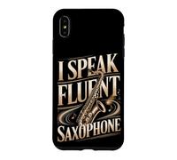 I Speak Fluent Saxophone Sax Music Case for iPhone XS Max