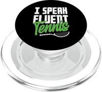 I Speak Fluent Tennis Player Love Sport PopSockets PopGrip for MagSafe