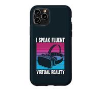 I Speak Fluent Virtual Reality Retro VR Gamer Case for iPhone 11 Pro