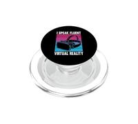 I Speak Fluent Virtual Reality Retro VR Gamer PopSockets PopGrip for MagSafe