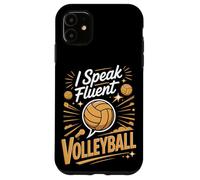 I Speak Fluent Volleyball Beach Volleyball Case for iPhone 11