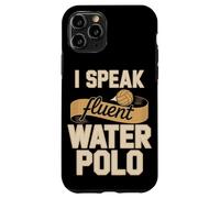 I Speak Fluent Water Polo Player Humor Quote Case for iPhone 11 Pro