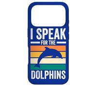 I SPEAK FOR THE DOLPHINS, not only on earth day Case for iPhone 17 Pro