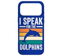 I SPEAK FOR THE DOLPHINS, not only on earth day Case for iPhone 17 Pro Max