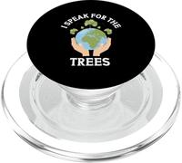 I Speak For The Trees Conservation Nature Earth Day Save PopSockets PopGrip for MagSafe
