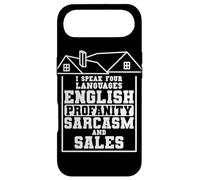 I Speak Four Languages Real Estate Agent Realtor Broker Case for iPhone Air