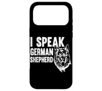 I Speak German Shepherd Rules Dog Lovers Case for iPhone 17 Pro Max