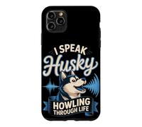 I Speak Husky Howling Through Life Dog Mom Case for iPhone 11 Pro Max