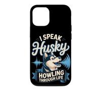 I Speak Husky Howling Through Life Dog Mom Case for iPhone 12/12 Pro
