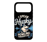 I Speak Husky Howling Through Life Dog Mom Case for iPhone 17 Pro Max