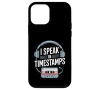 I Speak In Timestamps - True Crime Podcast Addict Case for iPhone 12 mini